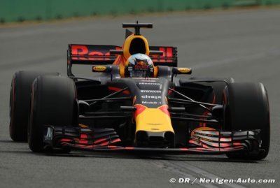 Daniel Ricciardo est contrarié par sa sortie de piste