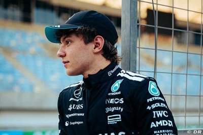 Antonelli est conscient de sa ’grande responsabilité’ chez Mercedes F1
