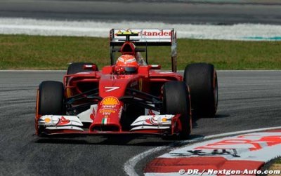 La course de Raikkonen ruinée par Magnussen