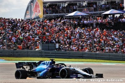 Tir groupé en fond de classement pour Williams F1 à Austin