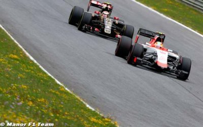 Qualifying - Austrian GP report: Manor Ferrari