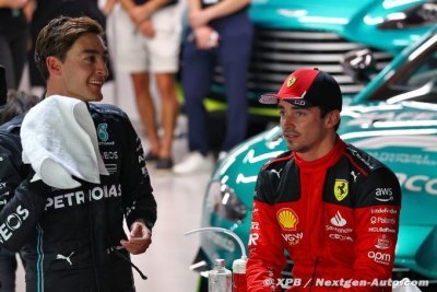 Lutte Ferrari / Mercedes F1&nbsp;: qu’en pensent Leclerc et Russell&nbsp;?