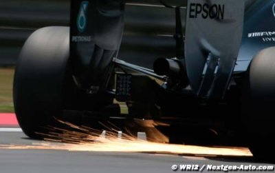 F1 sparks causing issues in Shanghai