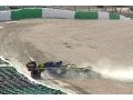 Dixième, Ricciardo n'a pas pu rouler en Q3 après un accident