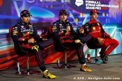 Pérez remercie Verstappen pour l’aspiration, Leclerc compte sur Sainz