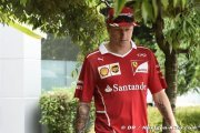 Räikkönen rassuré par la performance de sa Ferrari