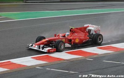 Ferrari using same front wing as in Hungary