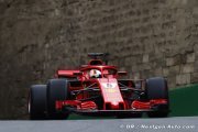 Vettel est heureux d'être en pole, Räikkönen déçu de son erreur