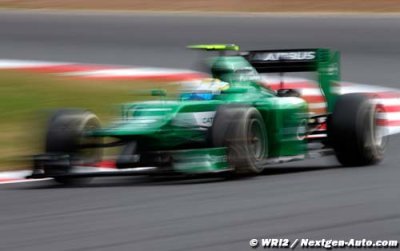 Race - British GP report: Caterham Renault