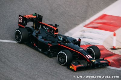 De Vries claims final day of Bahrain test