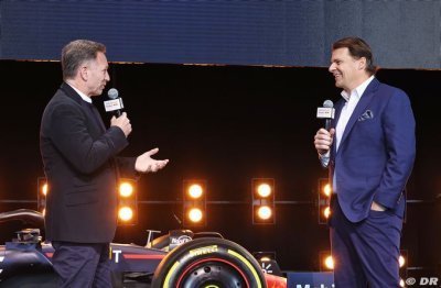 Le PDG de Ford portait une casquette Red Bull pour rencontrer Horner