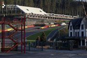 Spa-Francorchamps : La tribune du Raidillon est en construction