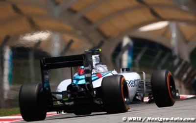 Déception chez Williams après les 7e et 8e temps de Massa et Bottas