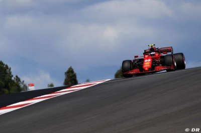 Sainz, 5e sur la grille au Portugal, a trouvé de bonnes sensations avec sa Ferrari