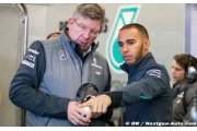 Lewis Hamilton relativise les effets d'un départ de Brawn
