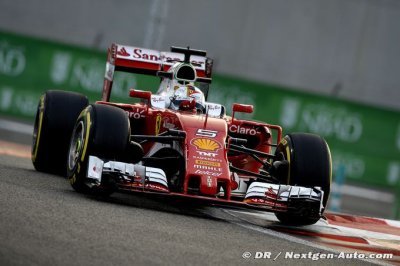 Abu Dhabi, FP3: Vettel quickest as Mercedes drivers finish 4th and 5th