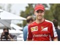 Vettel : Plus à l'aise avec la Ferrari qu'avec la Red Bull de 2014