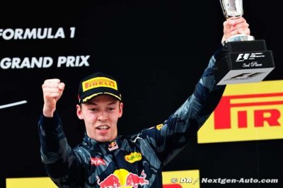 Kvyat tips Red Bull to catch Mercedes