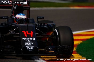 Alonso n’en revient pas de finir 7e en Belgique