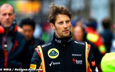 Grosjean compte signer un bon résultat en Grande-Bretagne