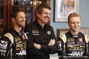 Haas drivers admit putting on weight for 2019