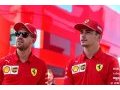 Leclerc admits 'still learning' from Vettel