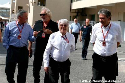 Ecclestone happy, not angry, as F1 stars retire