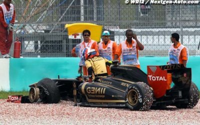 Petrov met la déception de Sepang derrière lui