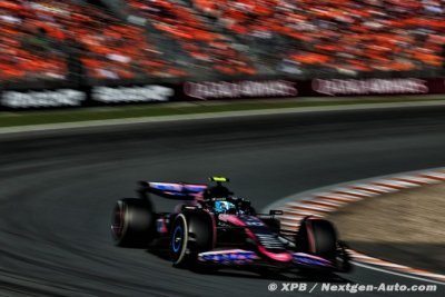 Oakes salue ’la superbe prestation’ de Gasly à Zandvoort