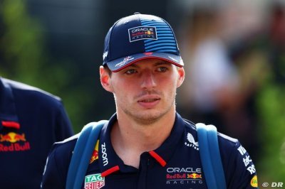 Verstappen dépose une demande de marque pour sa devise 'simply lovely'