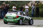 SS8: Kopecky quickest as car fire halts stage