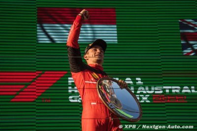 Leclerc a été surpris par la domination de Ferrari en course