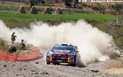 Loeb leads after opening morning in Mexico