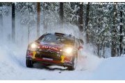 Les Citroën DS3 WRC progressent au classement