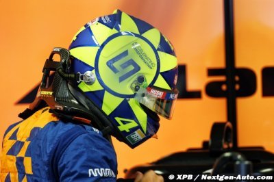 Norris prévoit de changer de casque à chaque course en 2020