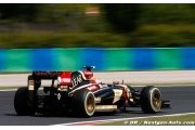 Maldonado a eu une course difficile