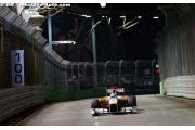 Dure soirée pour Force India à Singapour