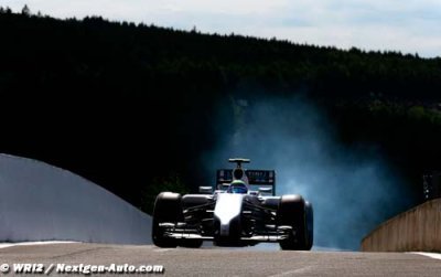 FP1 & FP2 - Belgian GP report: Williams Mercedes