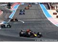 Verstappen gagne le GP de France devant les deux pilotes Mercedes F1