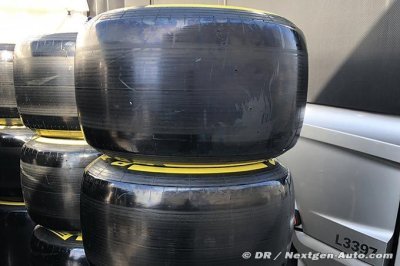 Bottas observes ’really shiny’ Pirelli tyres