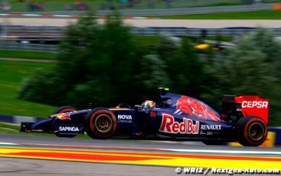 Kvyat victime d’une poussée de croissance