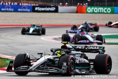Hamilton remercie Mercedes F1 pour ’le travail extraordinaire qui a été accompli’