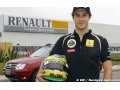 Senna en visite à l'usine Renault de Curitiba