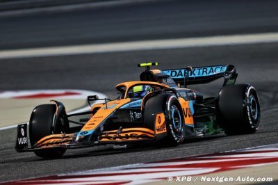McLaren F1&nbsp;: Une dernière journée positive à Bahreïn