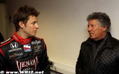 Mario Andretti voit son petit-fils en F1