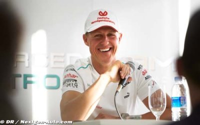 Schumacher exclut de refaire de la moto en compétition
