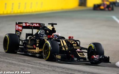 Race - Singapore GP report: Lotus Mercedes