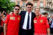 Binotto ne ressent pas une pression supplémentaire à Monza