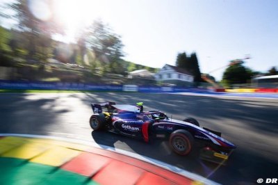 La deuxième course de F2 est annulée à Spa