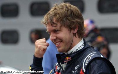 Vettel s’autorise à savourer sa victoire